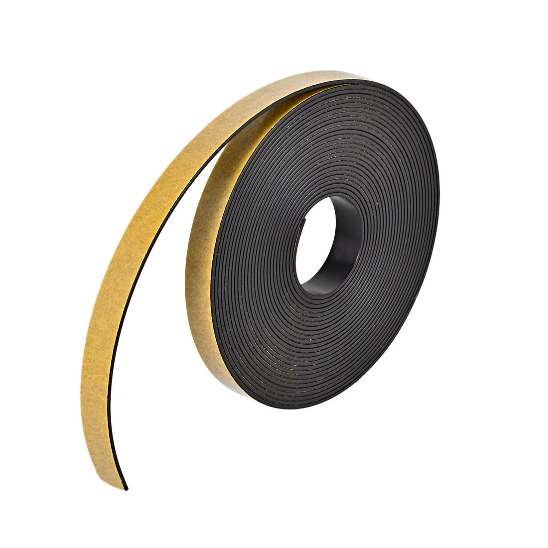 Harfington Magnetic Strip w White Adhesive Tape 16.4 Feet