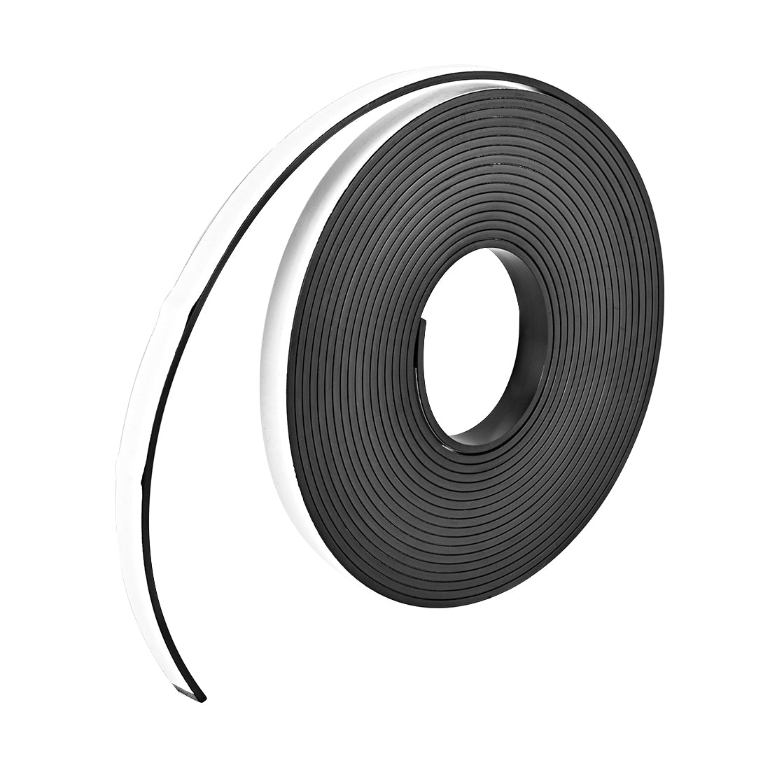 Harfington Magnetic Strip w White Adhesive Tape 16.4 Feet