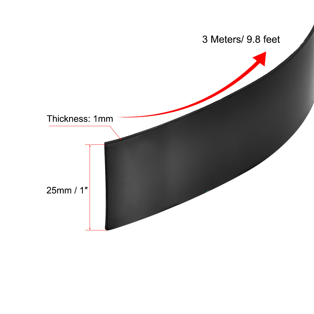 Harfington Magnetic Strip for Crafts, 1 Inch