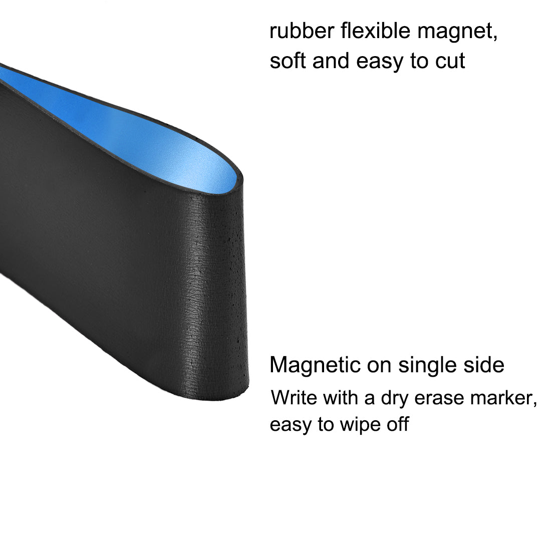 Harfington Magnetic Strip for Crafts, 1 Inch