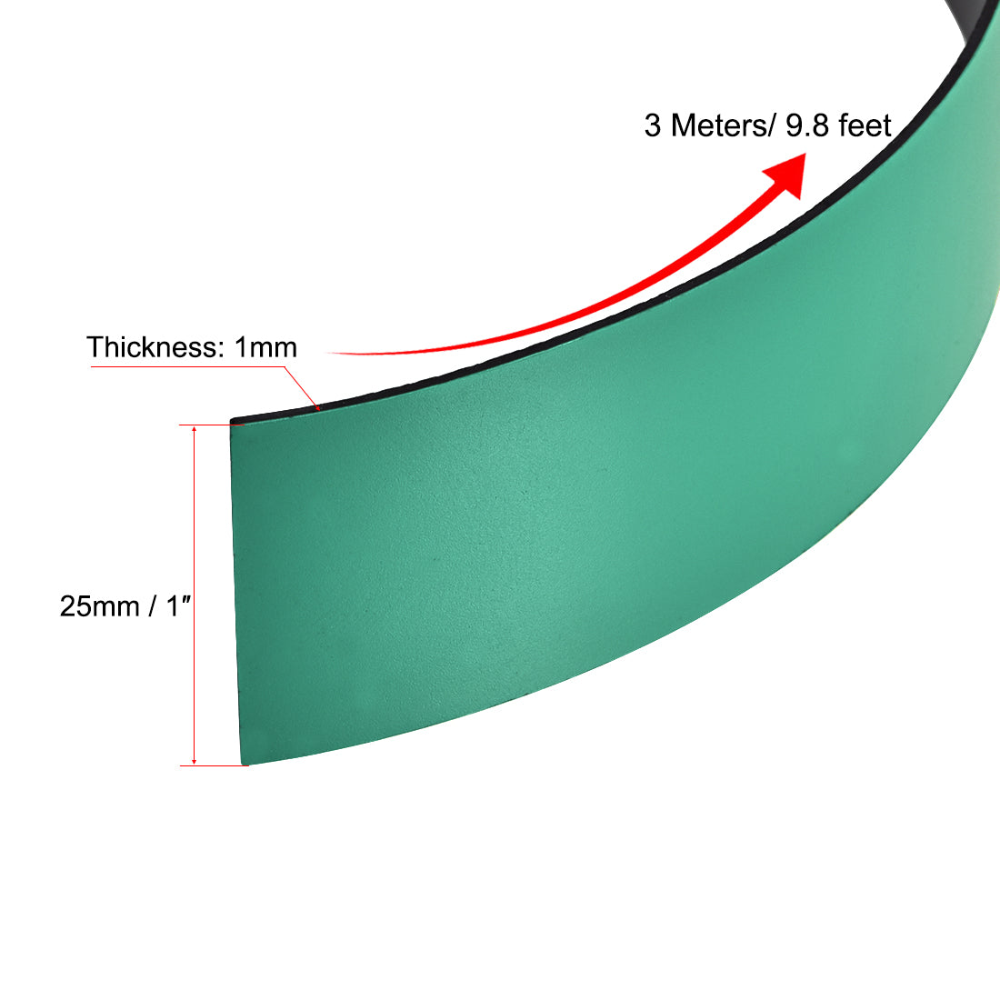 Harfington Magnetic Strip for Crafts, 1 Inch