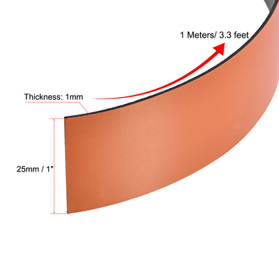 Harfington Magnetic Strip for Crafts, 1 Inch