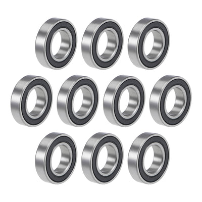 Harfington Deep Groove Ball Bearings Thin Section Double Sealed Chrome Steel ABEC3
