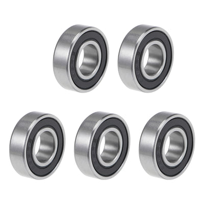 Harfington 699-2RS Deep Groove Ball Bearings 9x20x6mm Double Sealed Chrome Steel P6 5pcs