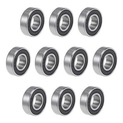 Harfington Deep Groove Ball Bearings Double Seal Chrome Steel Roller