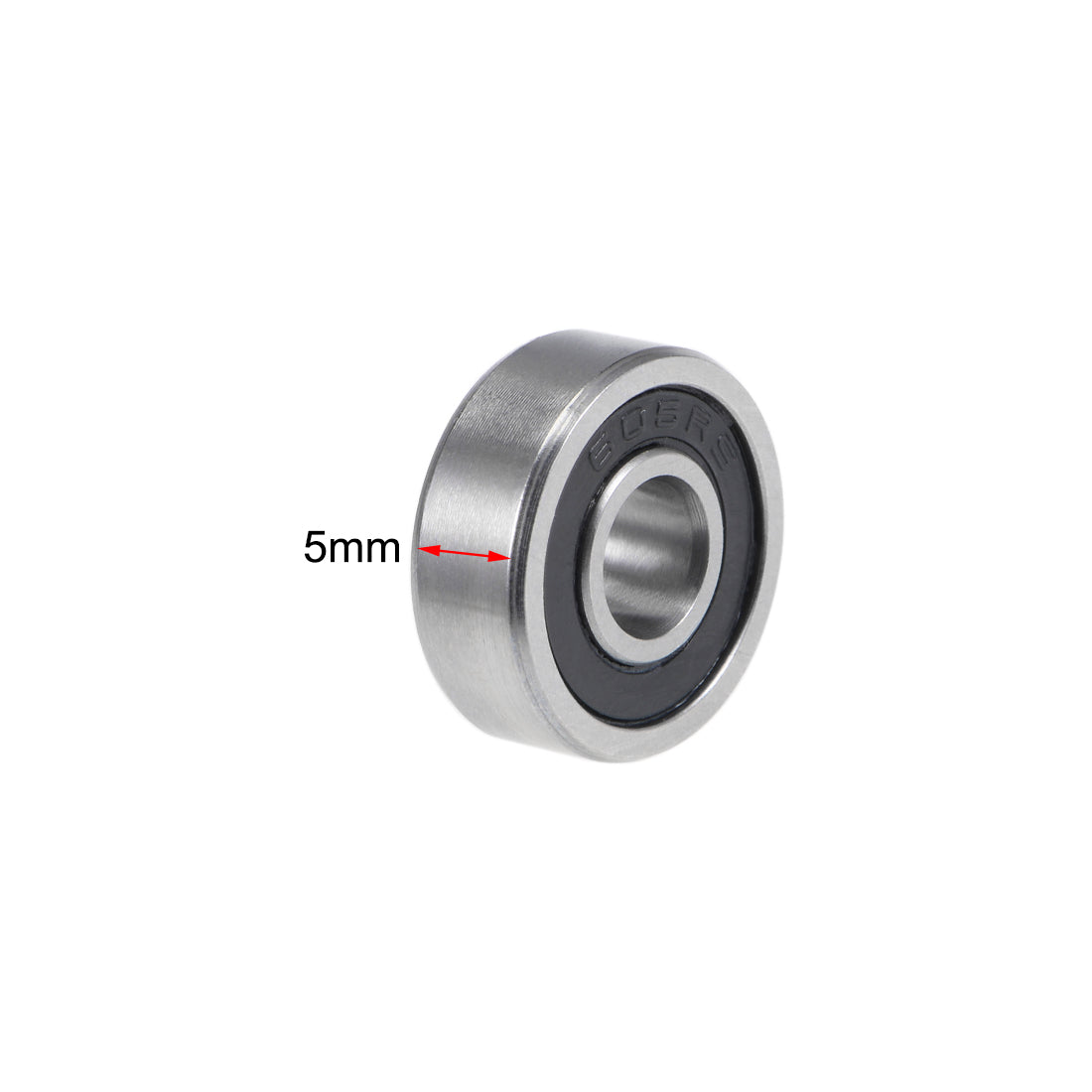 Harfington Deep Groove Ball Bearings Double Seal Chrome Steel ABEC3