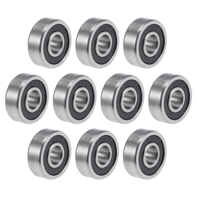 Harfington Deep Groove Ball Bearings Double Seal Chrome Steel ABEC3