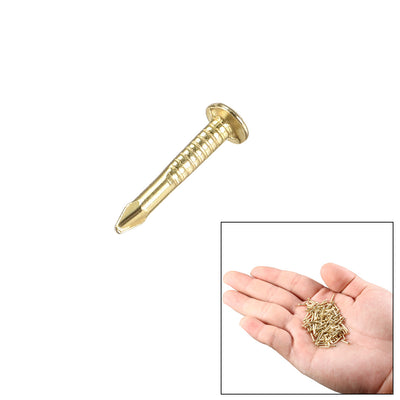 Harfington Small Tiny Nails 1X10mm for DIY Decorative Pictures Wooden Boxes Household Accessories 300pcs