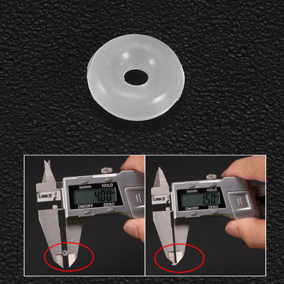 Harfington Silicone O-Rings Gasket for Compressor Valves Pipe Repair