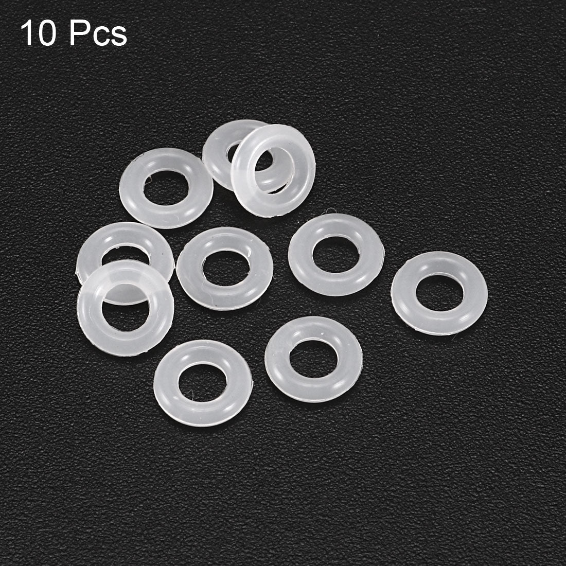 Harfington Silicone O-Rings Gasket for Compressor Valves Pipe Repair