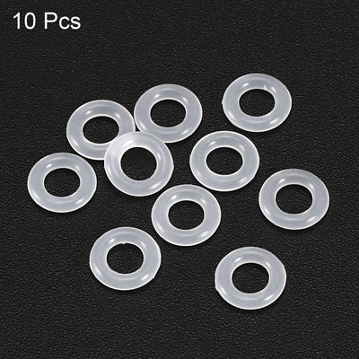 Harfington Silicone O-Rings Gasket for Compressor Valves Pipe Repair