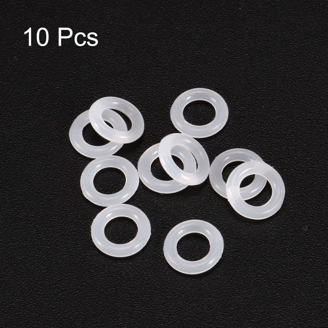 Harfington Silicone O-Rings Gasket for Compressor Valves Pipe Repair