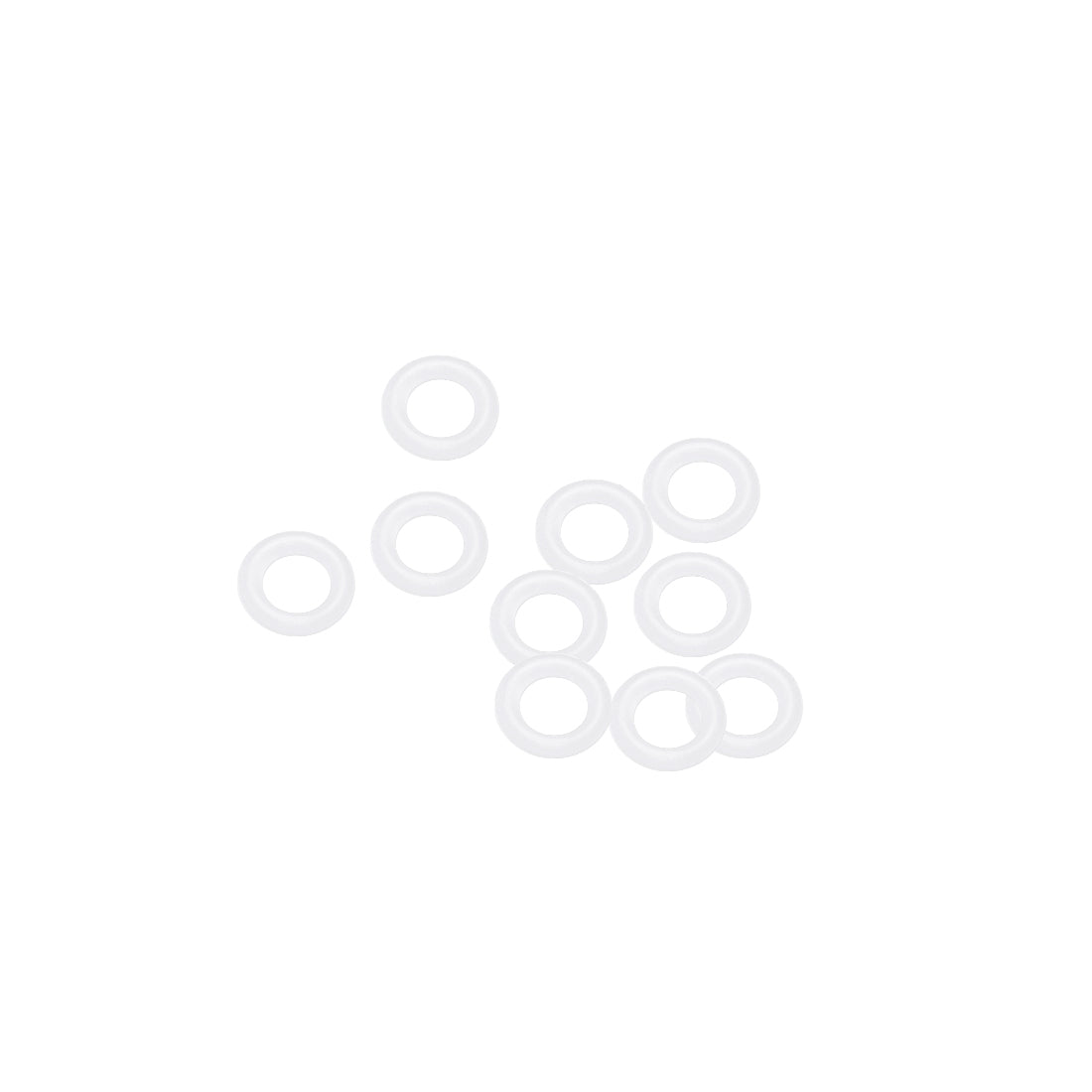 Harfington Silicone O-Rings Gasket for Compressor Valves Pipe Repair