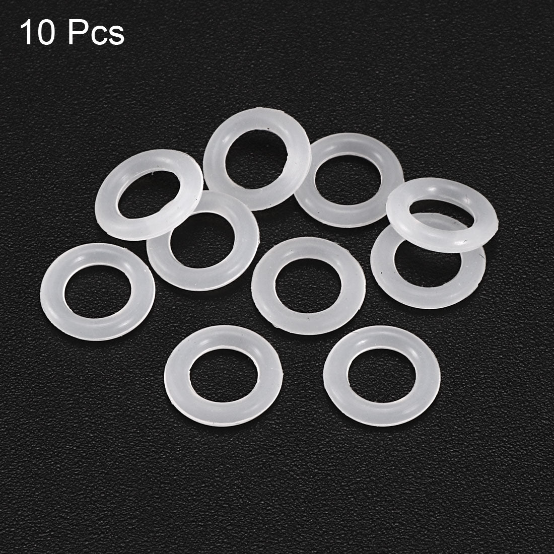 Harfington Silicone O-Rings Gasket for Compressor Valves Pipe Repair