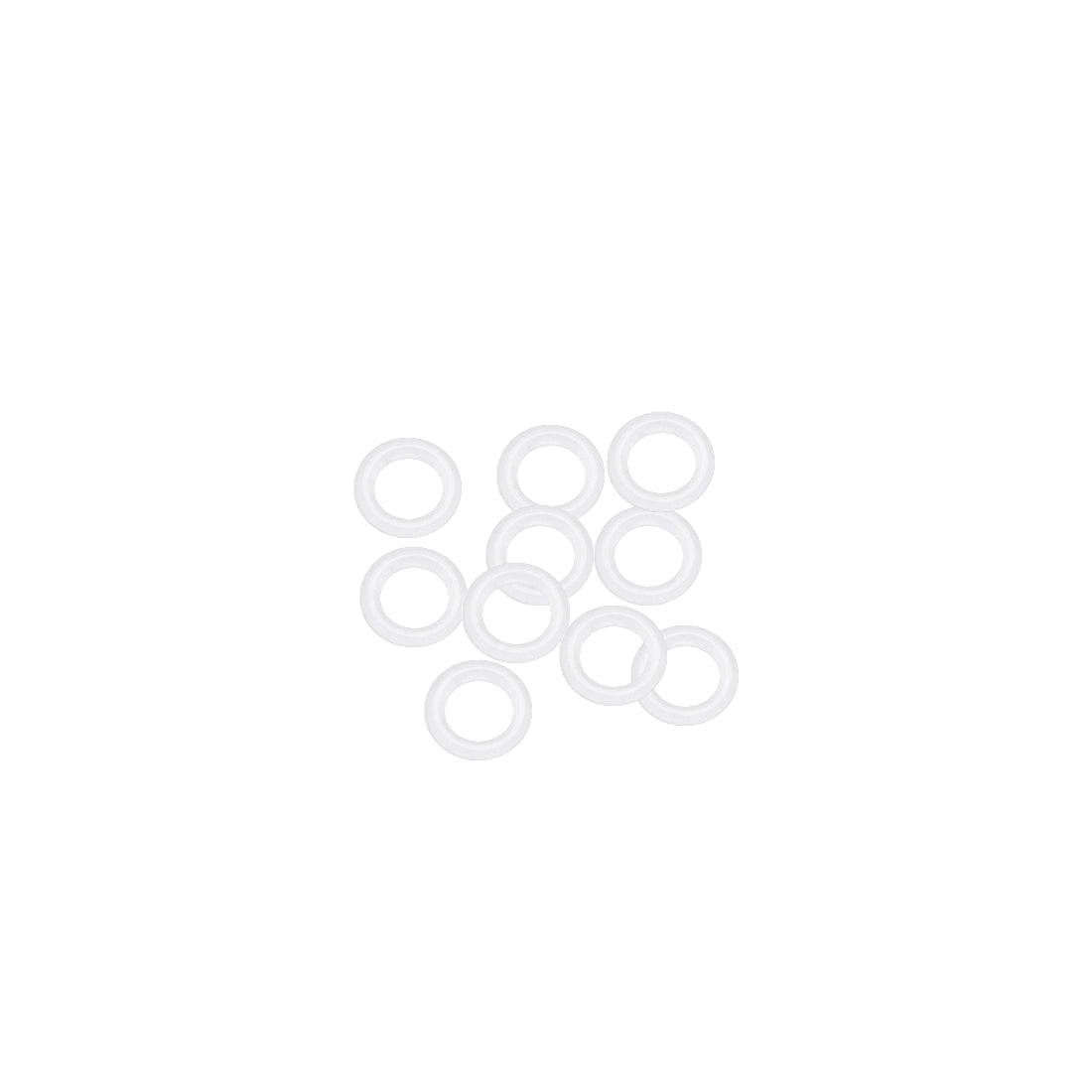 Harfington Silicone O-Rings Gasket for Compressor Valves Pipe Repair