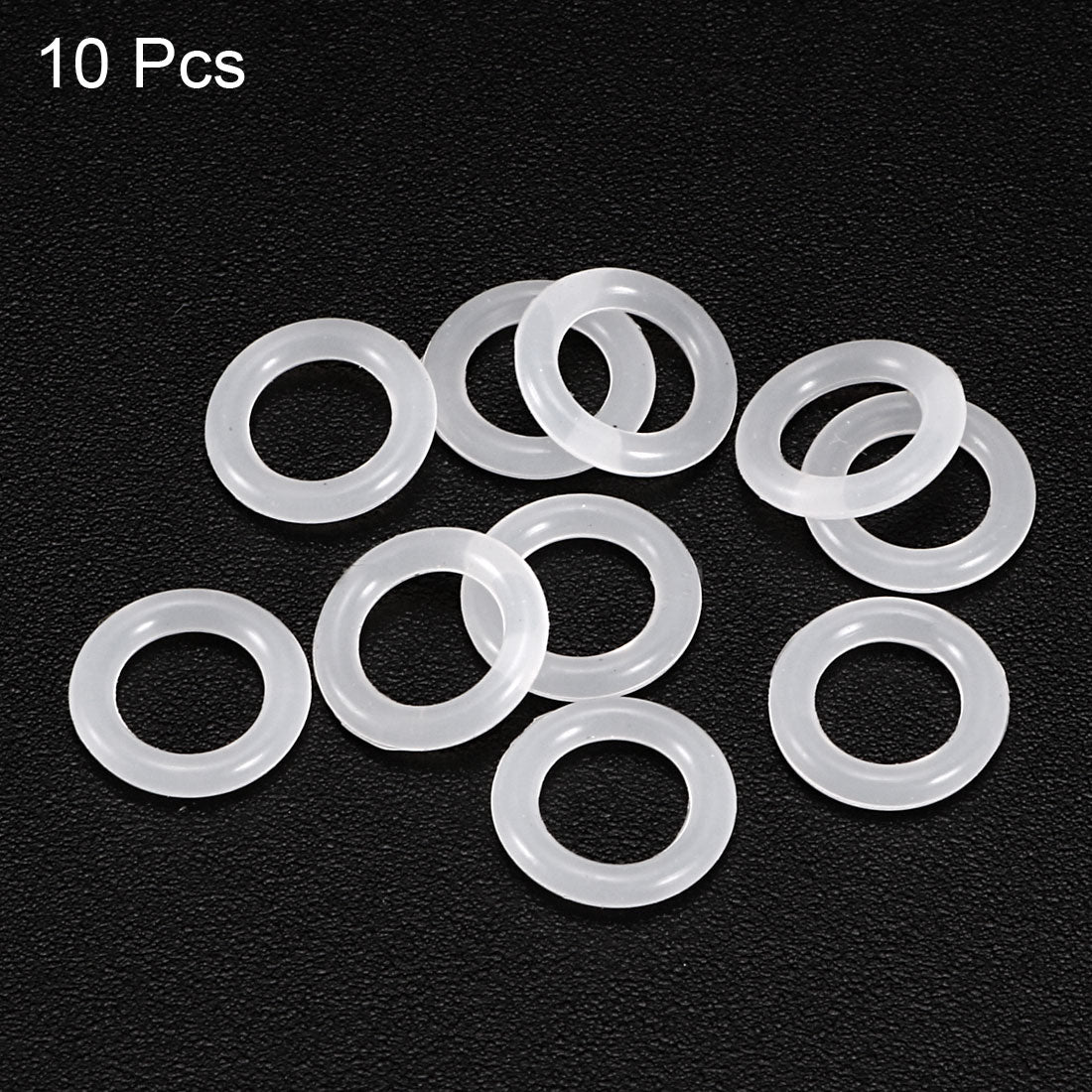 Harfington Silicone O-Rings Gasket for Compressor Valves Pipe Repair