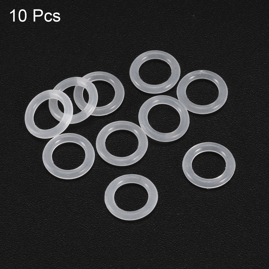 Harfington Silicone O-Rings Gasket for Compressor Valves Pipe Repair