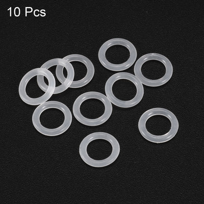 Harfington Silicone O-Rings Gasket for Compressor Valves Pipe Repair