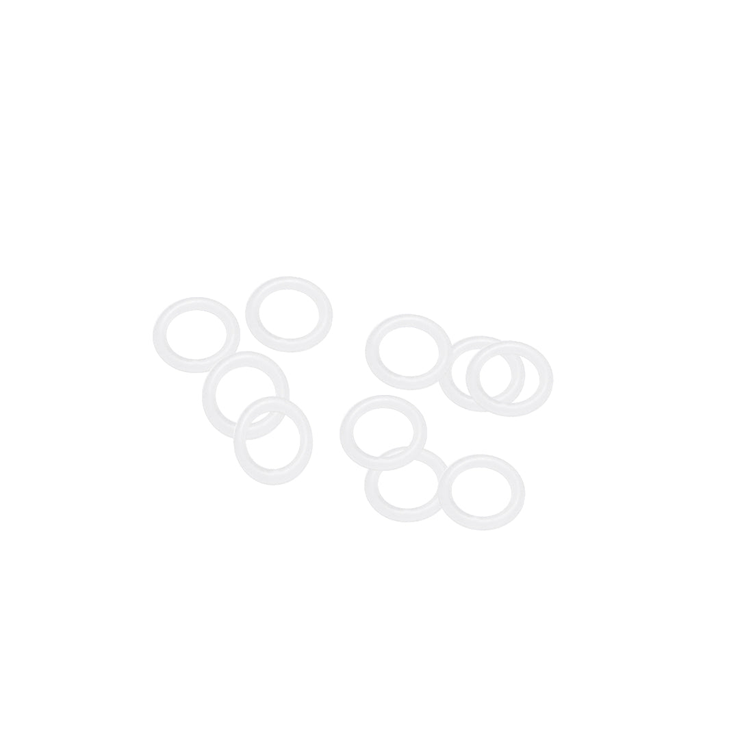 Harfington Silicone O-Rings Gasket for Compressor Valves Pipe Repair