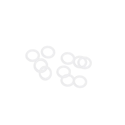 Harfington Silicone O-Rings Gasket for Compressor Valves Pipe Repair