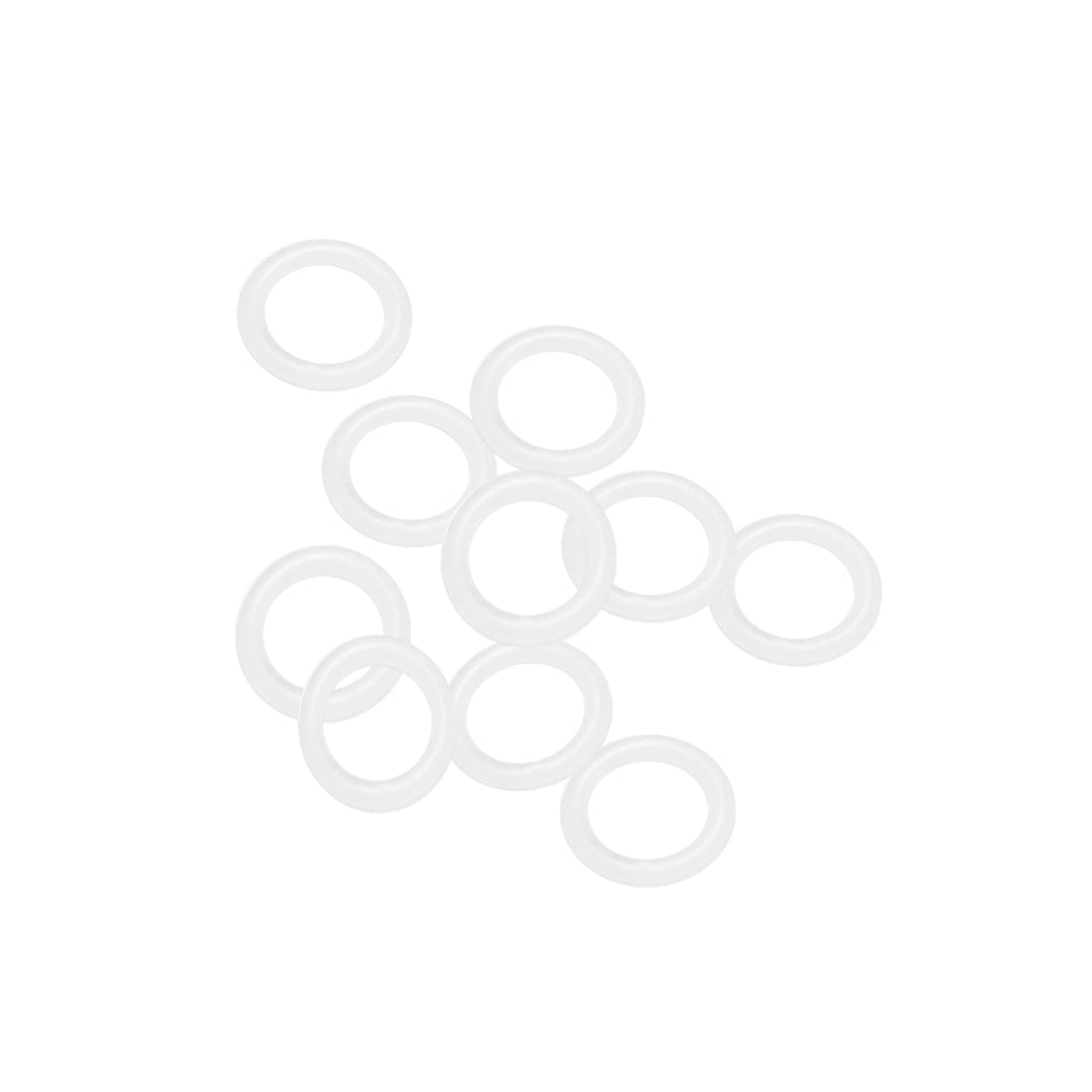 Harfington Silicone O-Rings Gasket for Compressor Valves Pipe Repair