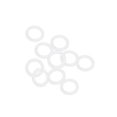 Harfington Silicone O-Rings Gasket for Compressor Valves Pipe Repair