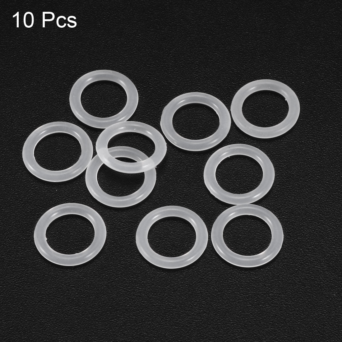 Harfington Silicone O-Rings Gasket for Compressor Valves Pipe Repair