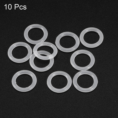 Harfington Silicone O-Rings Gasket for Compressor Valves Pipe Repair