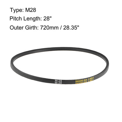 Harfington Drive V-Belt Pitch Length Industrial Power Rubber Transmission Belt