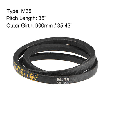 Harfington Drive V-Belt Pitch Length Industrial Power Rubber Transmission Belt