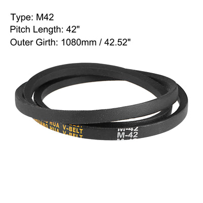 Harfington Drive V-Belt Pitch Length Industrial Power Rubber Transmission Belt