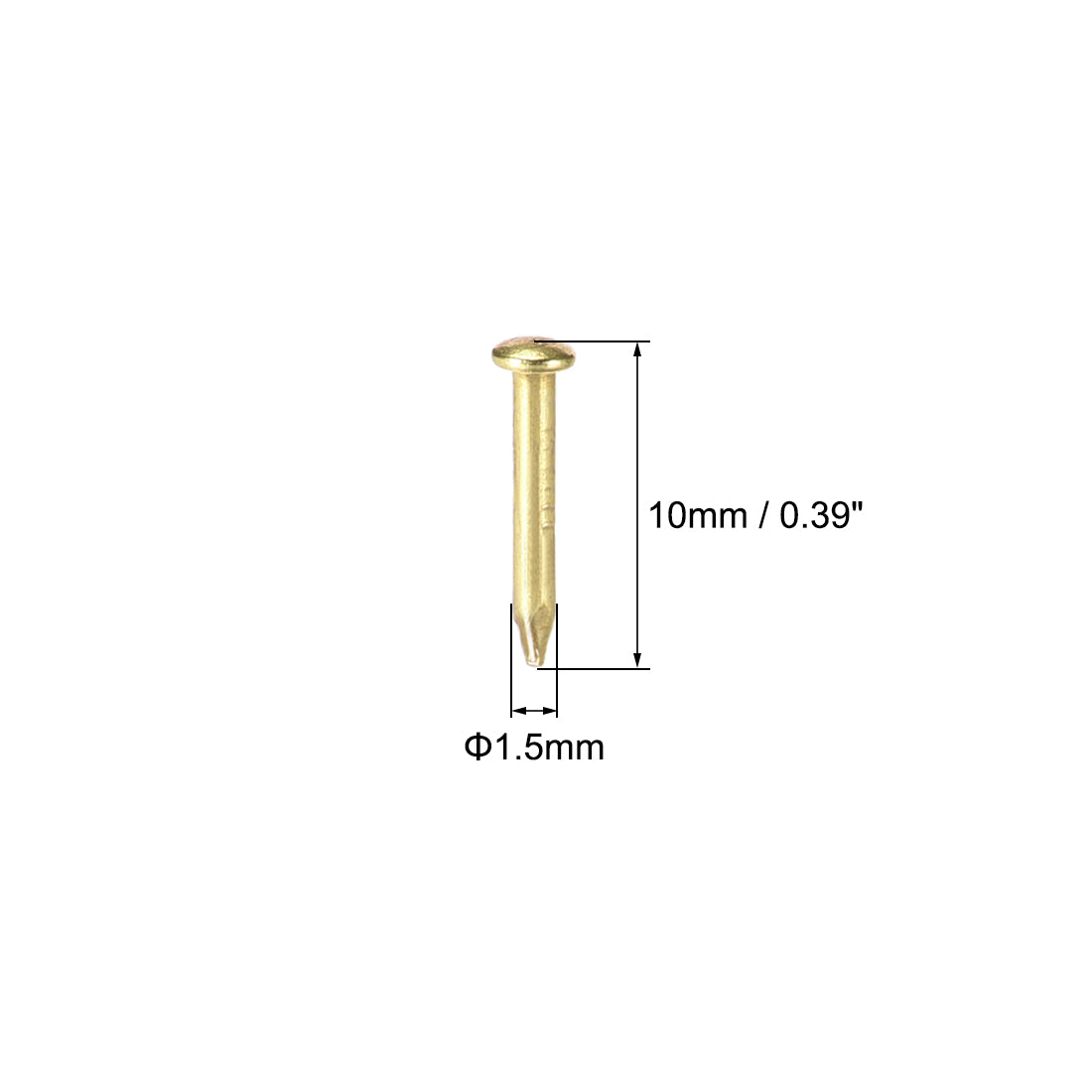 Harfington Small Tiny Nails, for DIY Decorative Pictures Wooden Boxes