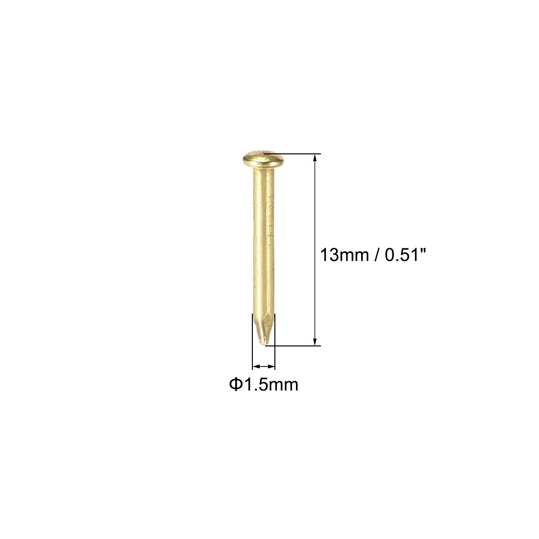 Harfington Small Tiny Nails, for DIY Decorative Pictures Wooden Boxes
