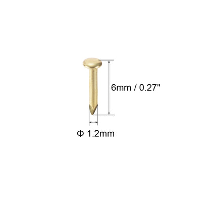 Harfington Small Tiny Nails, for DIY Decorative Pictures Wooden Boxes