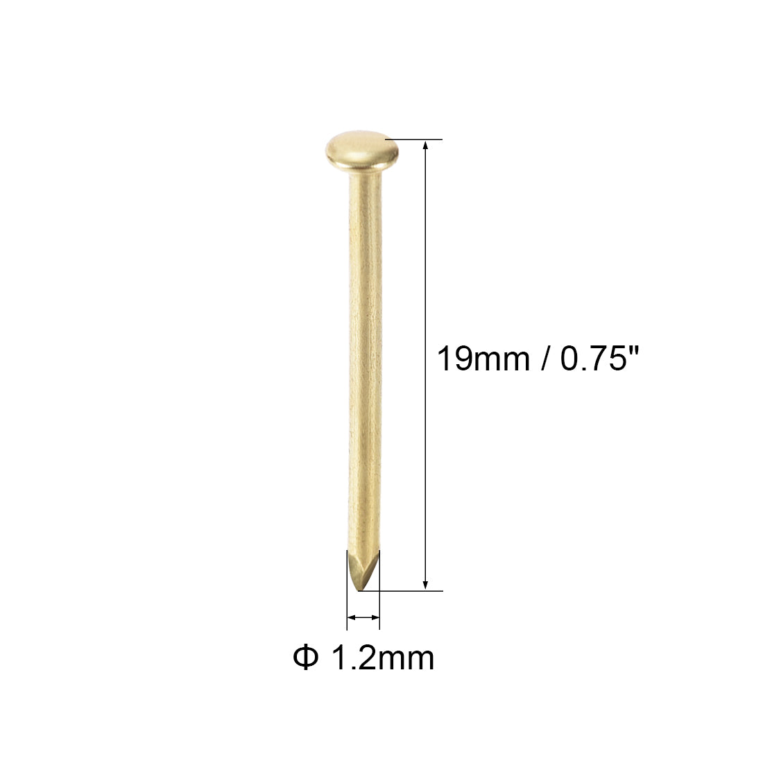 Harfington Small Tiny Nails, for DIY Decorative Pictures Wooden Boxes