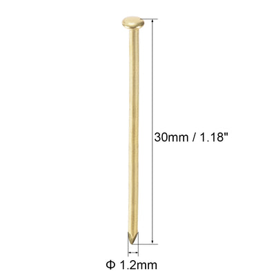 Harfington Small Tiny Nails, for DIY Decorative Pictures Wooden Boxes