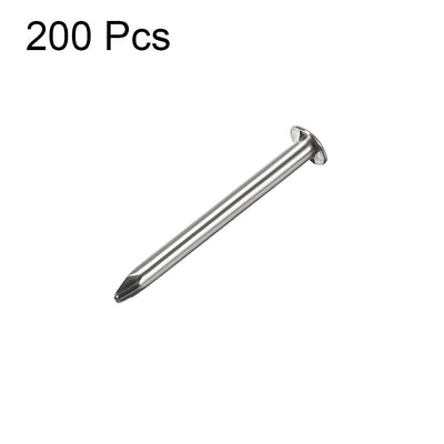 Harfington Small Tiny Nails 1.4X16mm for DIY Decorative Pictures Wooden Boxes Household Accessories 200pcs