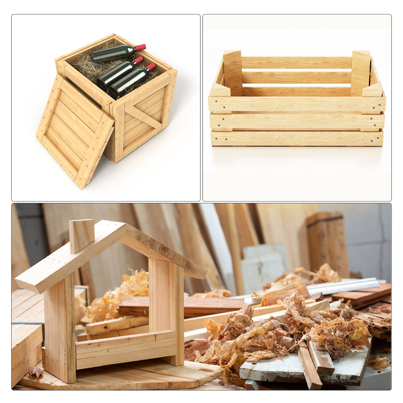 Harfington Small Tiny Nails for DIY Decorative Pictures Wooden Boxes