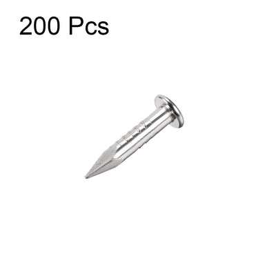 Harfington Small Tiny Nails 1.7X9mm for DIY Decorative Pictures Wooden Boxes Household Accessories 200pcs