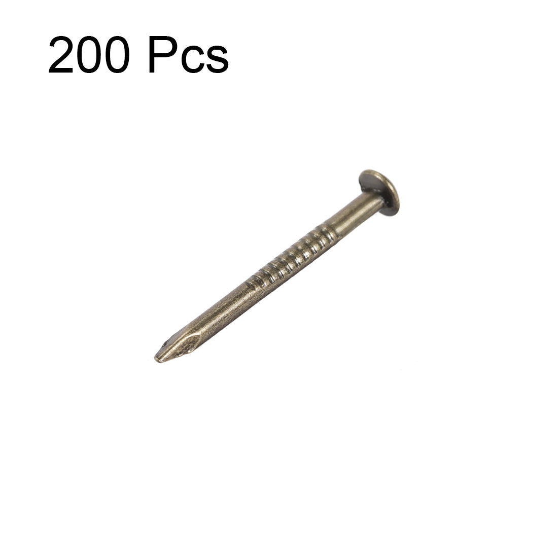 Harfington Small Tiny Nails 1.5X19mm for DIY Decorative Pictures Wooden Boxes Household Accessories 200pcs