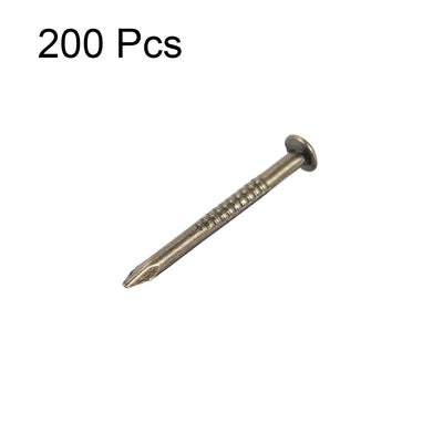 Harfington Small Tiny Nails 1.5X19mm for DIY Decorative Pictures Wooden Boxes Household Accessories 200pcs