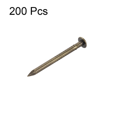 Harfington Small Tiny Nails 1.8X25mm for DIY Decorative Pictures Wooden Boxes Household Accessories 200pcs