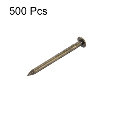 Harfington Small Tiny Nails 1.8X25mm for DIY Decorative Pictures Wooden Boxes Household Accessories 500pcs