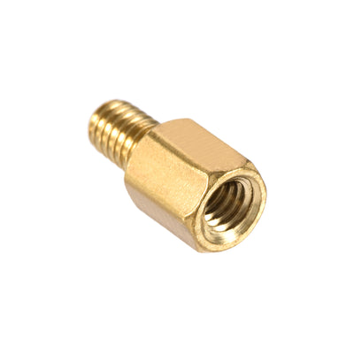 Harfington M4 Male to Female Hex Brass Spacer Standoff 10pcs
