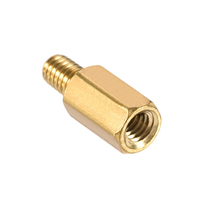 Harfington M4 Male to Female Hex Brass Spacer Standoff 10pcs