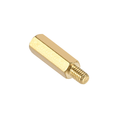 Harfington M4 Male to Female Hex Brass Spacer Standoff 10pcs