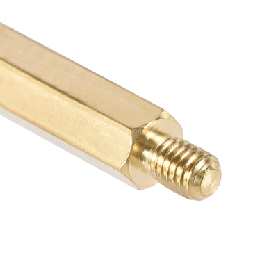Harfington M4 Male to Female Hex Brass Spacer Standoff 10pcs