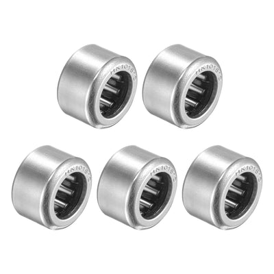 Harfington Uxcell HK Series Needle Roller Bearings, Stamping Steel Drawn Cup Metric