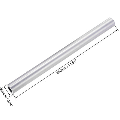 Harfington 6063 Aluminum Round Tube Seamless Pipe Tubing