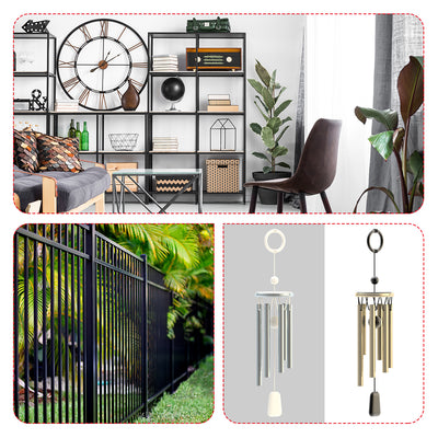 Harfington 6063 Aluminum Round Tube, Straight Pipes Tubing